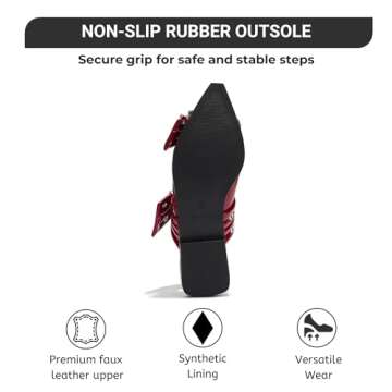 Stylish Project Cloud Women's Memory Foam Flats for Comfort