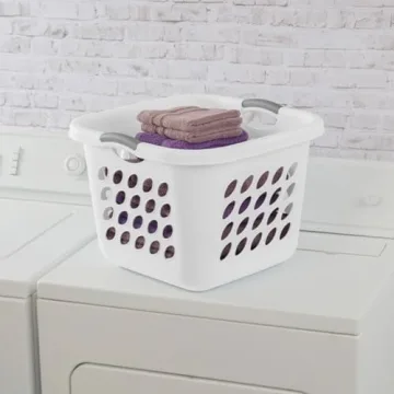 Sterilite 14 Gallon Laundry Basket with Gripped Handles