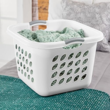 Sterilite 14 Gallon Laundry Basket with Gripped Handles