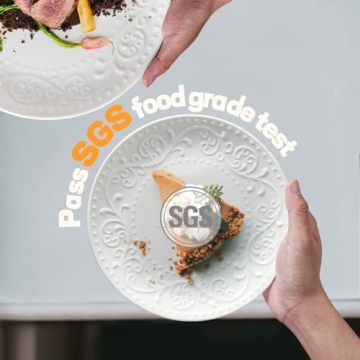 Stylish Artena Ceramic Salad Plates for Entertaining