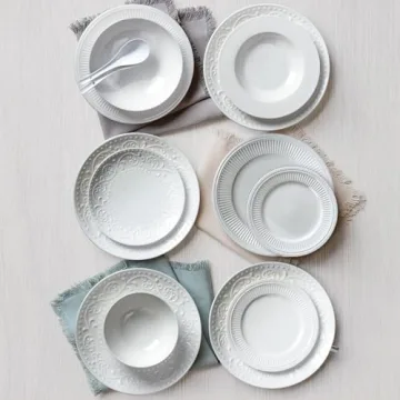 Stylish Artena Ceramic Salad Plates for Entertaining