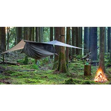 Hennessy Hammock - Deep Jungle Zip XL Premium Double Bottom Hammock for The Buggiest Jungles on The Planet