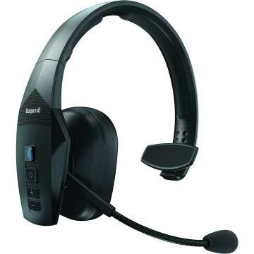BlueParrott B550-XT Bluetooth Headset - Superior Sound & Comfort with 24H Talk Time