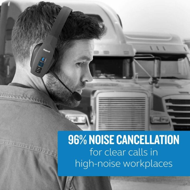 BlueParrott B550-XT Bluetooth Headset - Comfort & Sound