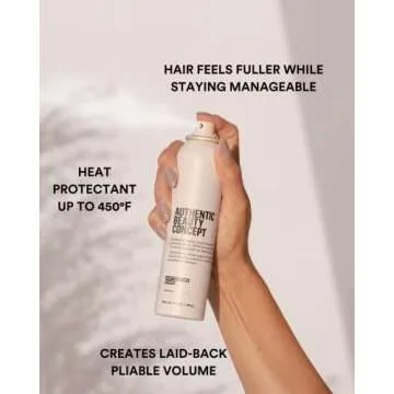 Authentic Beauty Concept Airy Texture Spray | Dry Texturizing Volume Spray | Instant Lift & Effortle...