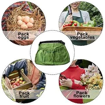 Codree Adjustable Harvest Apron for Gardening and Picking