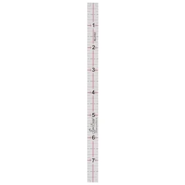 Sew Easy 8x0.5” Quilting Ruler for Precision Sewing