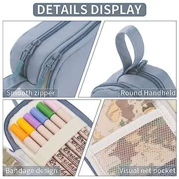 EASTHILL Pencil Case for Teen Girls - Stylish & Durable