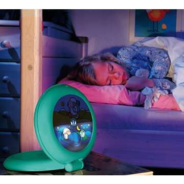 Claessens' Kids Kid'Sleep Globetrotter Travel Kids Sleep Trainer, Aqua