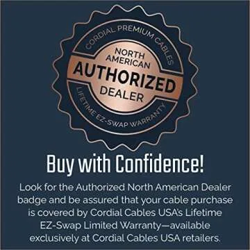 Cordial CSI 3 PP-Metal-Silent Instrument Cable 3 Metres