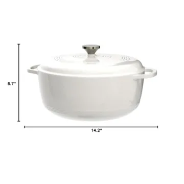 Lodge Enameled Cast Iron Dutch Oven 7.5 Quart