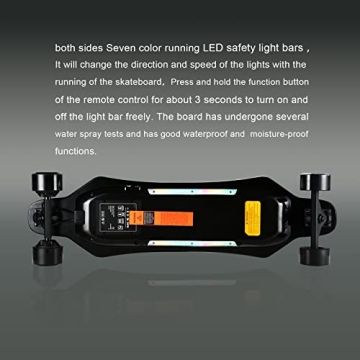 JKing Electric Skateboard 900W Motor 26 MPH Speed