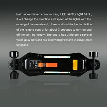 JKing Electric Skateboard 900W Motor 26 MPH Speed