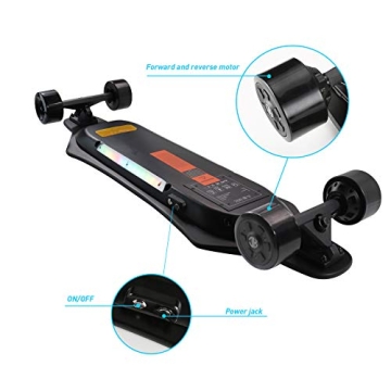 JKing Electric Skateboard 900W Motor 26 MPH Speed