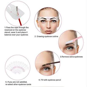 Eyebrow Stencil Kit for Perfect Brows in Minutes