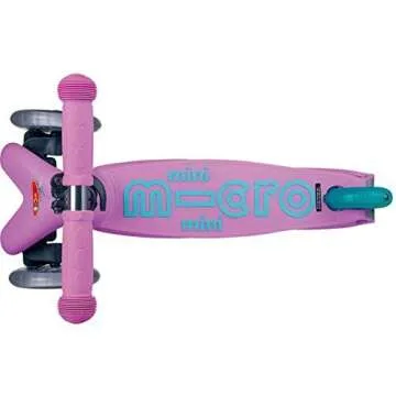 Mini Deluxe 3-Wheeled, Lean-to-Steer, Swiss-Designed Micro Scooter for Kids, Ages 2-5 (Lavender)…