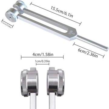 Tuning Fork for Healing - Professional Tuning Forks For Healing Set With Frequency Healing Devices -...