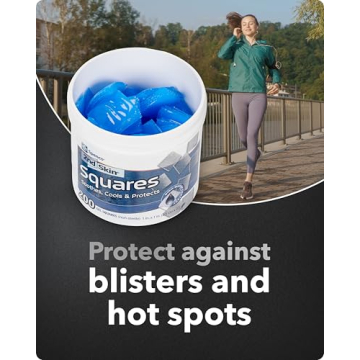 Spenco 2nd Skin Squares Gel Squares 200-Count for Healing