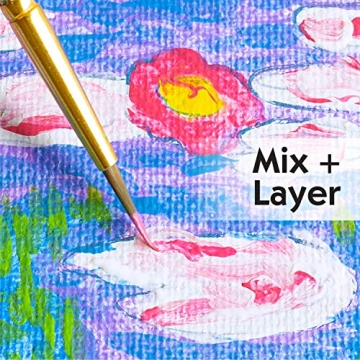 Faber-Castell Paint by Numbers Kit - Monet Water Lilies