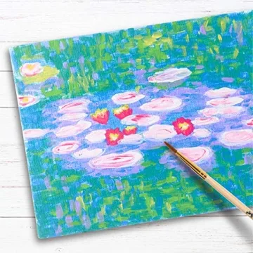Faber-Castell Paint by Numbers Kit - Monet Water Lilies