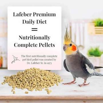 LAFEBER'S Cockatiel Pellets (5 lb, Premium Daily Pellets)