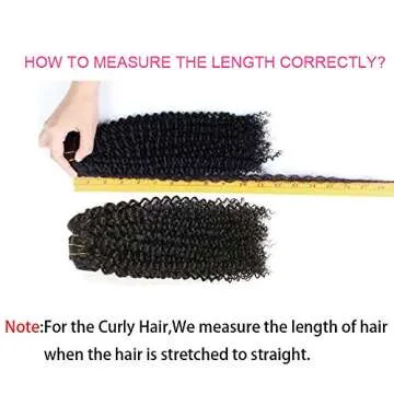 Kinky Curly Clip in Hair Extensions Human Hair for Black Women Afro Kinky Curly Clip ins 3C 4A,Thick Brazilian Remy Human Hair 10Pcs with 24 Clips,120 Gram (16inch, Kinky Curly Clip in Extensions)