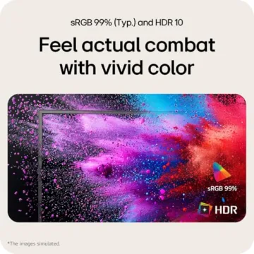 LG 24U411A-B 24" Full HD IPS Monitor - 120Hz, HDR10