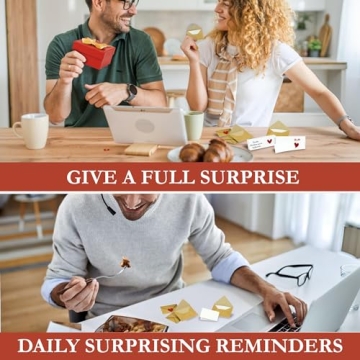 STOFINITY Long Distance Relationship Gifts For Him - I Love You Gifts For Him Her, Mini Love Notes Card For Couples, 6 Months Anniversary Boyfriend Gift, Romantic Gift For Boyfriend Long Distance