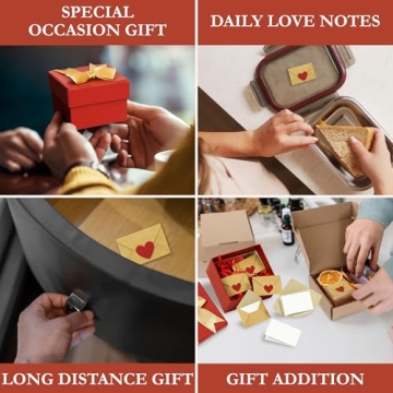 STOFINITY Long Distance Relationship Gifts For Him - I Love You Gifts For Him Her, Mini Love Notes Card For Couples, 6 Months Anniversary Boyfriend Gift, Romantic Gift For Boyfriend Long Distance