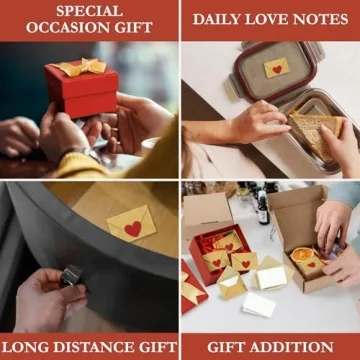 STOFINITY Long Distance Relationship Gifts For Him - I Love You Gifts For Him Her, Mini Love Notes Card For Couples, 6 Months Anniversary Boyfriend Gift, Romantic Gift For Boyfriend Long Distance