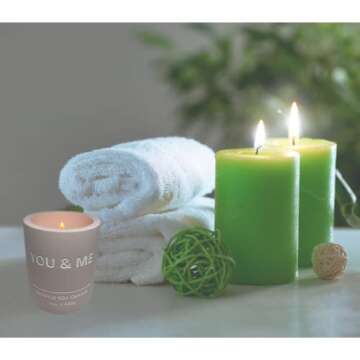 Romantic Love Candle Gift - Say I Love You with Sandalwood