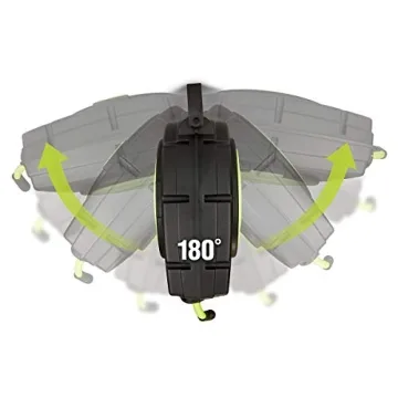 Flexzilla 50ft Retractable Air Hose Reel Heavy Duty Lightweight