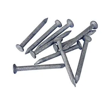 Decorex Hardware 1 1/2" x 10G Joist Hanger Nails | Hot Dip Galvanized Steel, Silver-Grey, 2.2lb / 1kg per Box
