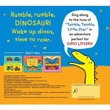 Rumble, Rumble, Dinosaur - Fun Learning Book for Kids