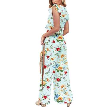 Stylish FANCYINN Summer Outfits for Women - V Neck & Wide Leg