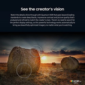 SAMSUNG 65-Inch QLED 4K Q60C Series Smart TV HDR