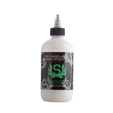Stencil Stuff Tattoo Stencil Application Solution, 8 oz
