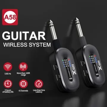 Xvive A58 Wireless Guitar System for Seamless Sound
