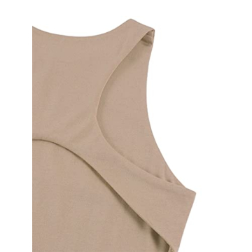 Stylish Remidoo Women's Sleeveless Backless Bodysuit
