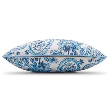 MANOJAVAYA Printed Paisley Decorative Pillow Covers