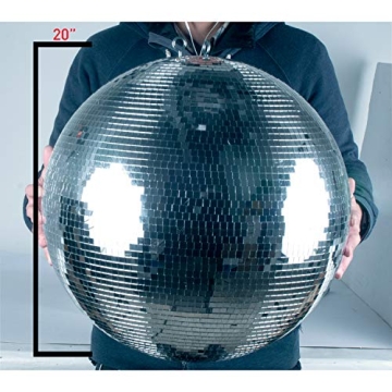 20" Disco Mirror Ball - EM20 Professional Quality Lighting