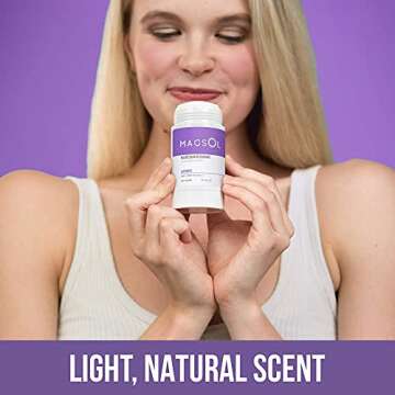 MAGSOL Natural Deodorant | Aluminum & Baking Soda Free