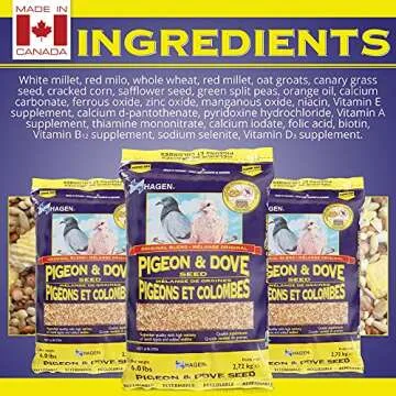 Hagen Pigeon & Dove Seed, Nutritious Bird Food, 6lb