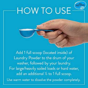 Molly's Suds Peppermint Laundry Detergent Powder (120 Loads) & XL Wool Dryer Balls (White) Bundle