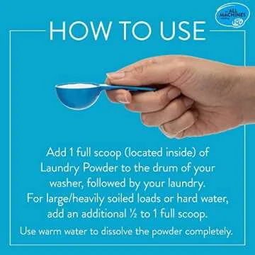 Molly's Suds Peppermint Laundry Detergent Powder (120 Loads) & XL Wool Dryer Balls (White) Bundle