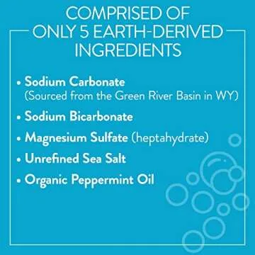 Molly's Suds Peppermint Laundry Detergent Powder (120 Loads) & XL Wool Dryer Balls (White) Bundle