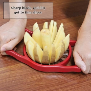 Newness Extra Large Apple Slicer - Perfect Fruit Cutter