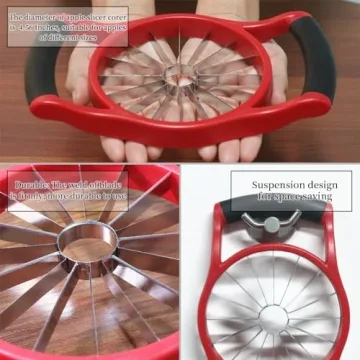 Newness Extra Large Apple Slicer - Perfect Fruit Cutter