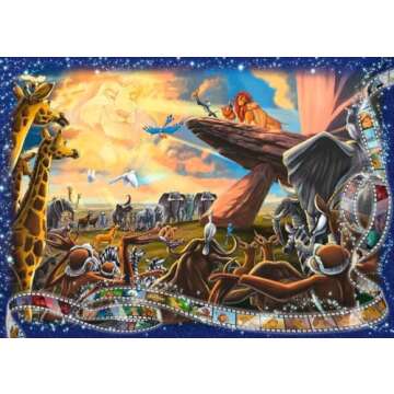 Ravensburger Disney The Lion King 1000 Piece Jigsaw Puzzle for Adults - 19747 - Every Piece is Uniqu...