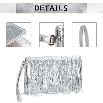 Stunning Glitter Evening Clutch for Women